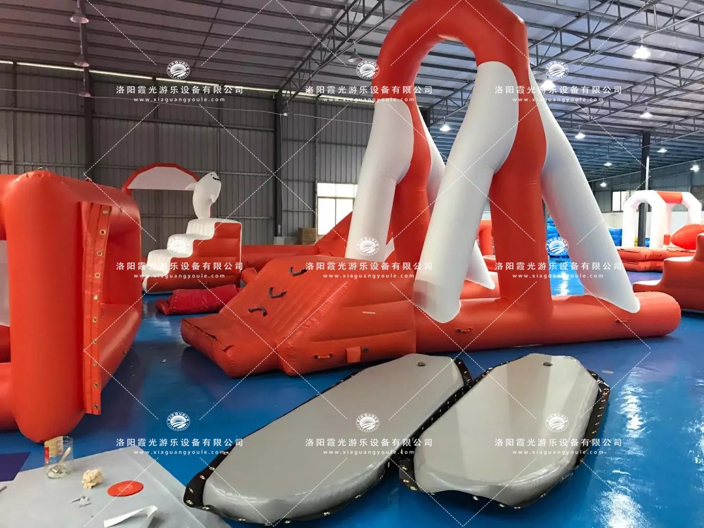 马尾水上闯关道具
